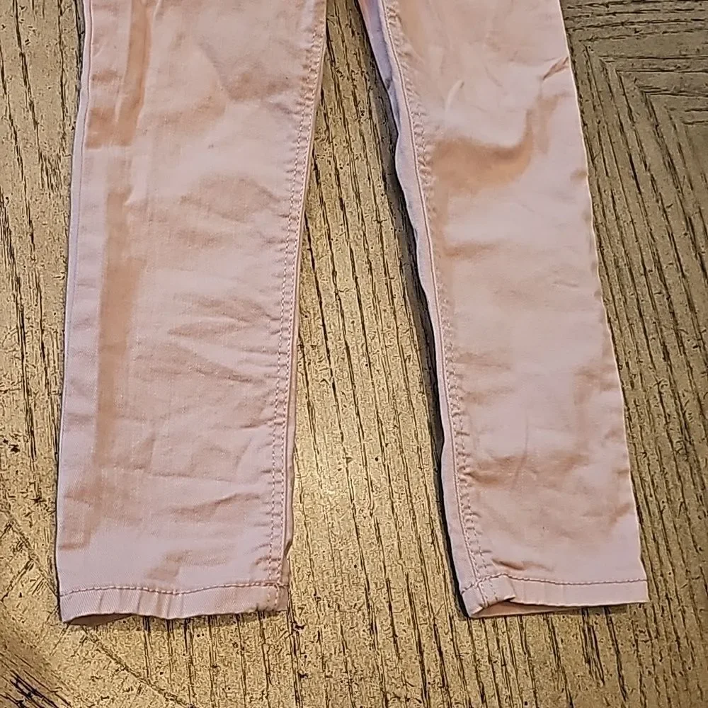 5T pink heart jean Joggers jeans Carters